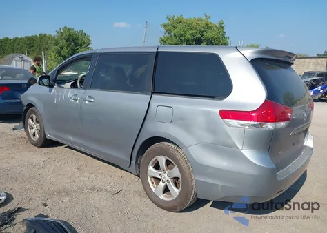2012 Toyota Sienna Le 8 Passenger from USA, damaged, VIN 5TDKA3DC0CS015689